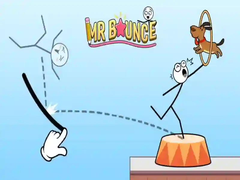 Mr Bounce — безкоштовна онлайн гра