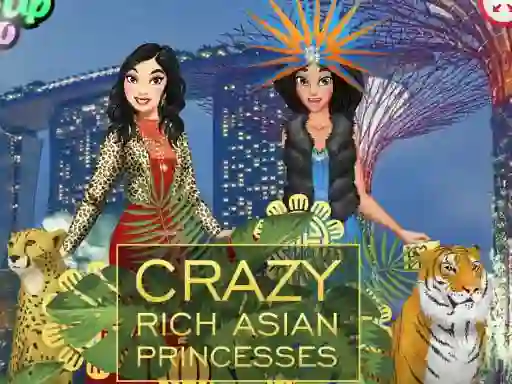 Crazy Rich Asian Princesses — безкоштовна онлайн гра