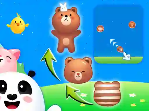 Animal Merge: Bubble Shooter — безкоштовна онлайн гра