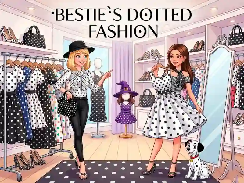 Bestie`s Dotted Fashion — безкоштовна онлайн гра