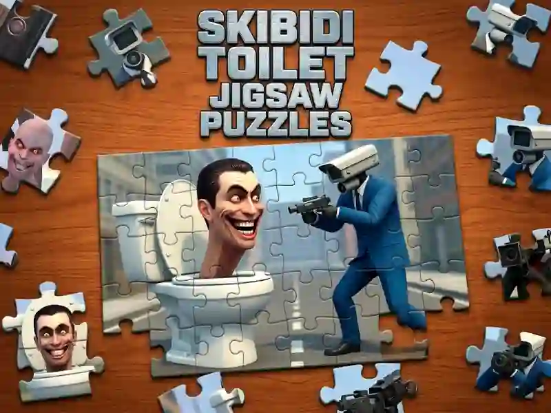 Skibidi Toilet Jigsaw Puzzles — безкоштовна онлайн гра