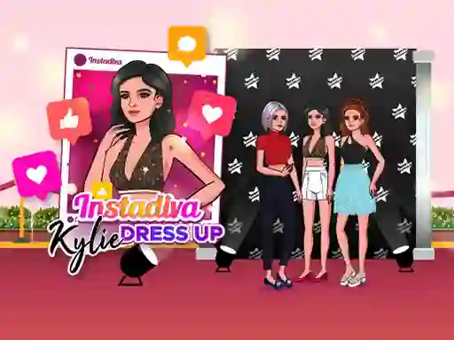 Instadiva Kylie Dress Up — безкоштовна онлайн гра