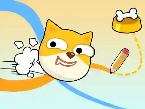 Doge Rush Draw Home Puzzle — безкоштовна онлайн гра