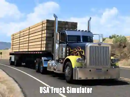 USA Truck Simulator 2024 — безкоштовна онлайн гра