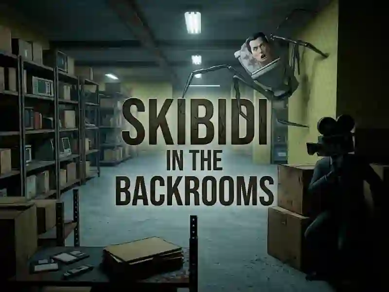 Skibidi In The Backrooms — безкоштовна онлайн гра
