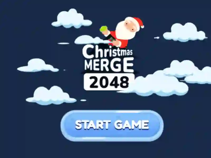 Christmas Merge 2048 — безкоштовна онлайн гра
