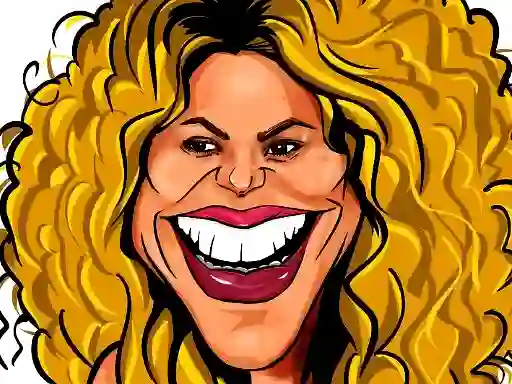 Shakira Funny Face — безкоштовна онлайн гра
