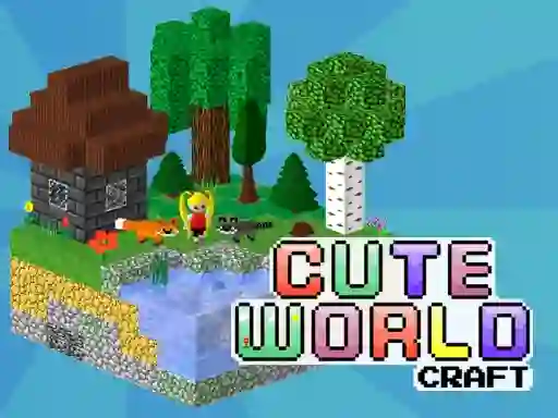 Cute World Craft — безкоштовна онлайн гра