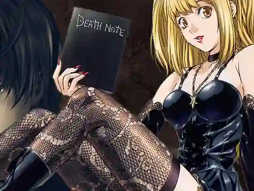 Death Note Anime Jigsaw Puzzle Collection — безкоштовна онлайн гра