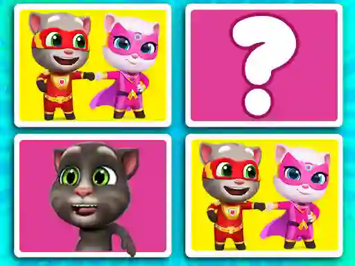 Talking Tom Match'Up — безкоштовна онлайн гра