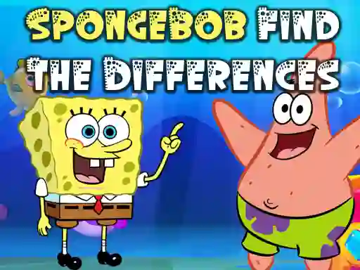 SpongeBob Find The Differences — безкоштовна онлайн гра