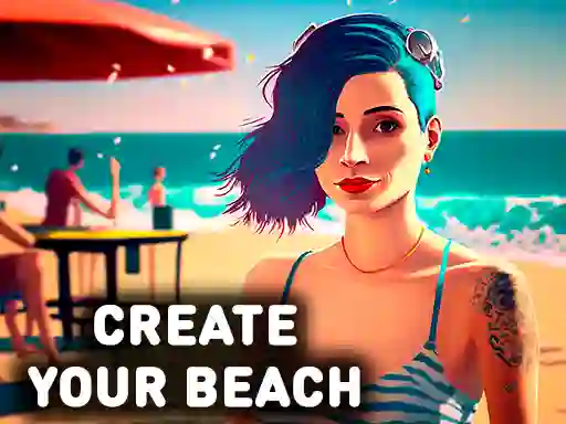 Create your beach — безкоштовна онлайн гра