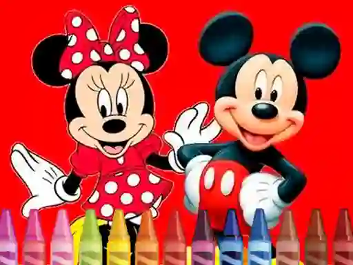 Mickey Mouse Coloring — безкоштовна онлайн гра