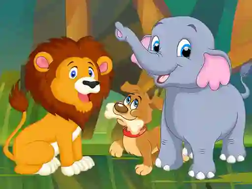 Animal Puzzles — безкоштовна онлайн гра