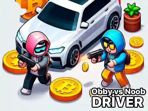 Obby vs Noob Driver — безкоштовна онлайн гра
