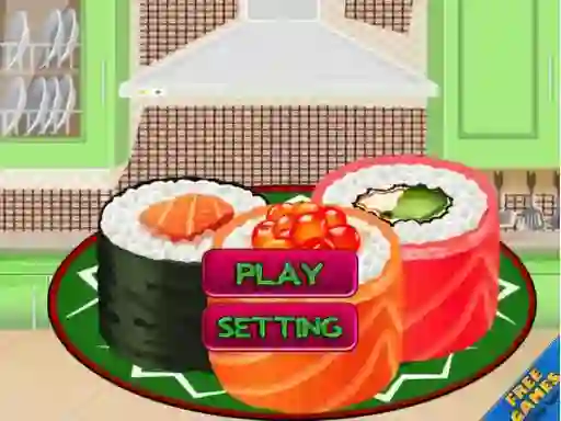 Sushi Roll 3D Cool — безкоштовна онлайн гра