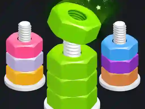 Nuts Puzzle: Color Sort — безкоштовна онлайн гра