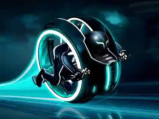 Cyber Tron biker — безкоштовна онлайн гра