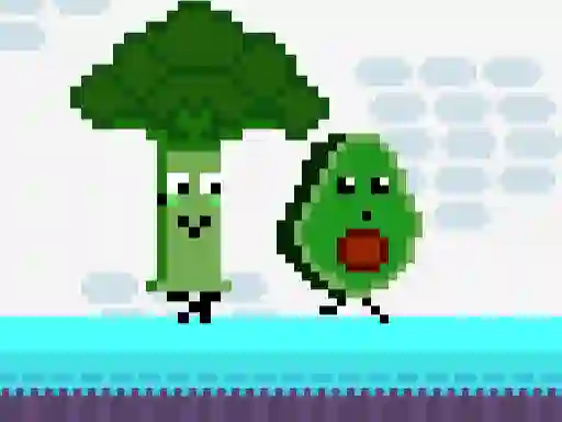 Cat Chef vs Fruits - 2 Player — безкоштовна онлайн гра