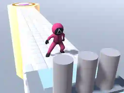 Squid Gamer Runner Obstacle — безкоштовна онлайн гра