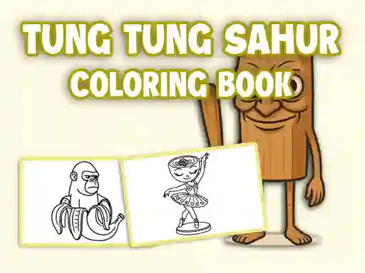 Tung Tung Sahur Coloring Book — безкоштовна онлайн гра