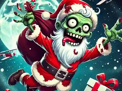 Flappy Zombie Santa Christmas Game — безкоштовна онлайн гра