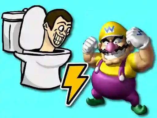 Skibidi Toilet vs Wario — безкоштовна онлайн гра