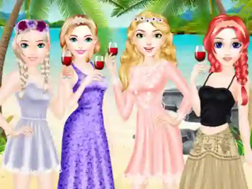 School Graduation Beach Party — безкоштовна онлайн гра