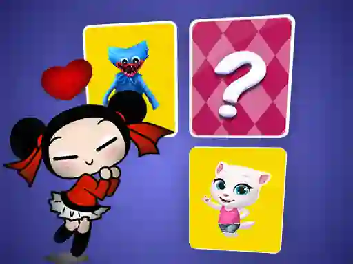 Pucca Memory Card Match — безкоштовна онлайн гра