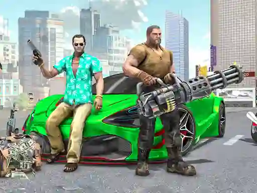 Real Gangster City Crime Car Simulator Game — безкоштовна онлайн гра