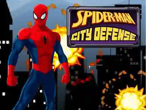 Spiderman City Defense — безкоштовна онлайн гра