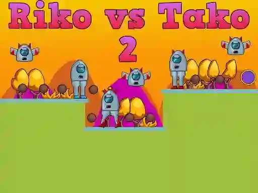 Riko vs Tako 2 — безкоштовна онлайн гра