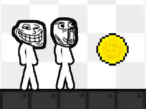 Troll Stick Face Escape — безкоштовна онлайн гра