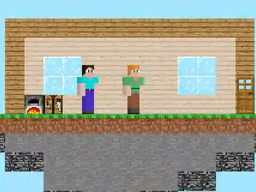 Steve and Alex — безкоштовна онлайн гра
