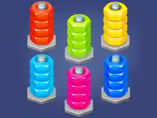 Nuts And Bolts Sort — безкоштовна онлайн гра