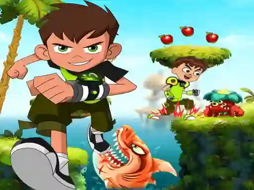 Ben 10 Super Run Fast — безкоштовна онлайн гра
