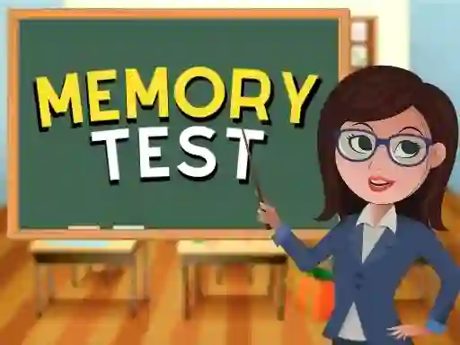 Memory Test — безкоштовна онлайн гра