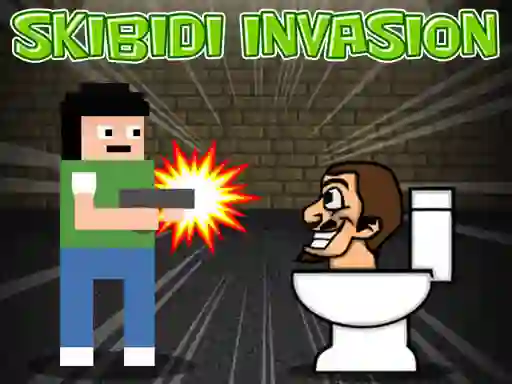 Skibidi Invasion — безкоштовна онлайн гра