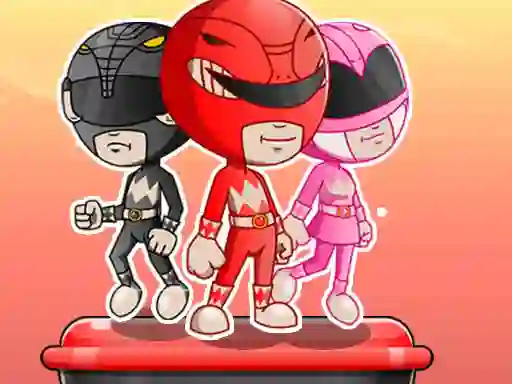 Power Rangers adventure dash — безкоштовна онлайн гра