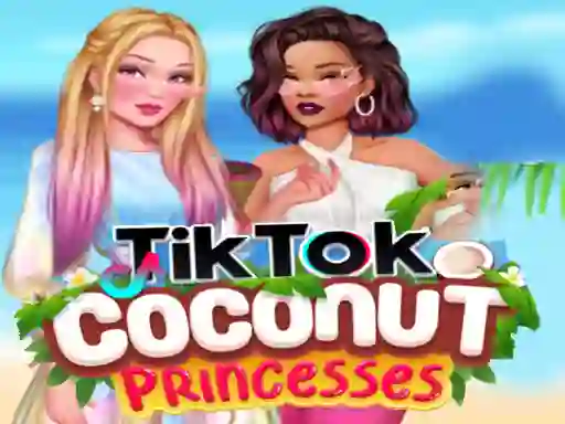 TikTok Coconut Princesses — безкоштовна онлайн гра