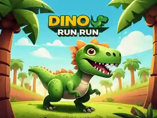 Dino run run — безкоштовна онлайн гра