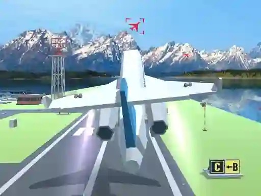 Polygon Flight Simulator — безкоштовна онлайн гра