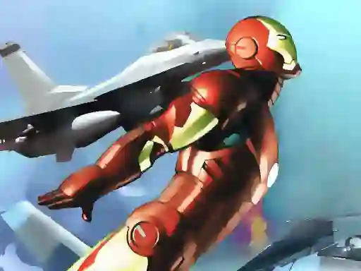 Iron Man Plane War — безкоштовна онлайн гра