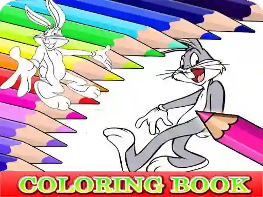 Coloring Book for Bugs Bunny — безкоштовна онлайн гра