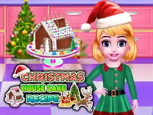 Christmas House Cake Recipe — безкоштовна онлайн гра