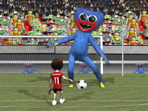 Soccer Kid vs Huggy — безкоштовна онлайн гра
