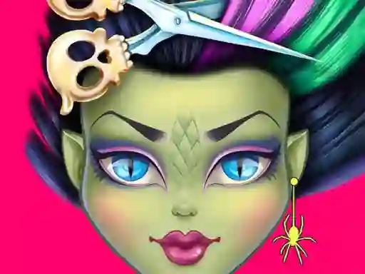 Monster Hair Salon — безкоштовна онлайн гра