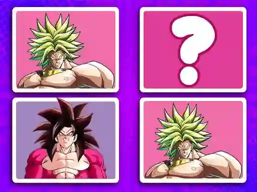 DragonBall Match Cards — безкоштовна онлайн гра
