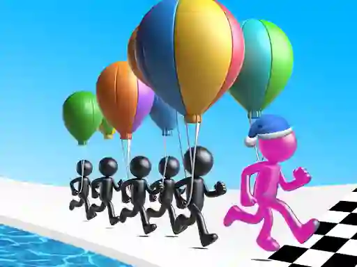Ballon Race 3D — безкоштовна онлайн гра