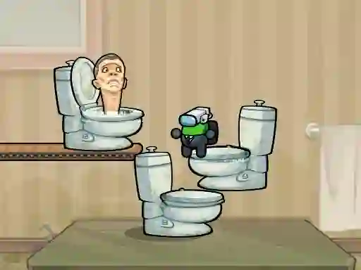 Impostor Jump Skibidi Toilet — безкоштовна онлайн гра